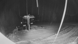 Horní část sjezdovky Skiareálu Ramzová