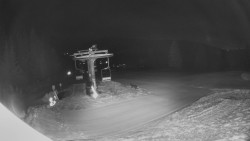 Horní část sjezdovky Skiareálu Ramzová