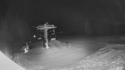 Horní část sjezdovky Skiareálu Ramzová