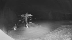 Horní část sjezdovky Skiareálu Ramzová