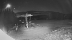 Horní část sjezdovky Skiareálu Ramzová