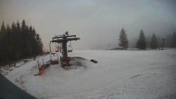 Horní část sjezdovky Skiareálu Ramzová