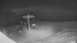 Horní část sjezdovky Skiareálu Ramzová