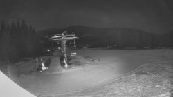 Horní část sjezdovky Skiareálu Ramzová