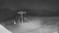 Horní část sjezdovky Skiareálu Ramzová