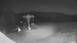 Horní část sjezdovky Skiareálu Ramzová