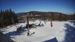 Horní část sjezdovky Skiareálu Ramzová