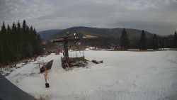 Horní část sjezdovky Skiareálu Ramzová