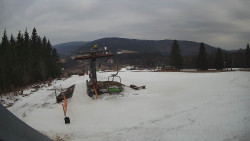 Horní část sjezdovky Skiareálu Ramzová