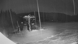 Horní část sjezdovky Skiareálu Ramzová