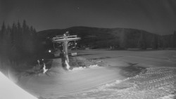 Horní část sjezdovky Skiareálu Ramzová