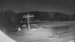 Horní část sjezdovky Skiareálu Ramzová