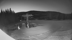 Horní část sjezdovky Skiareálu Ramzová