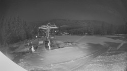 Horní část sjezdovky Skiareálu Ramzová