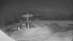 Horní část sjezdovky Skiareálu Ramzová