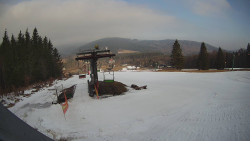 Horní část sjezdovky Skiareálu Ramzová