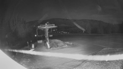 Horní část sjezdovky Skiareálu Ramzová