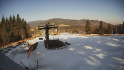 Horní část sjezdovky Skiareálu Ramzová