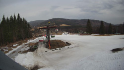 Horní část sjezdovky Skiareálu Ramzová