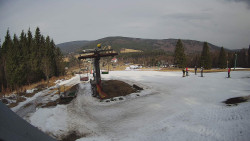 Horní část sjezdovky Skiareálu Ramzová