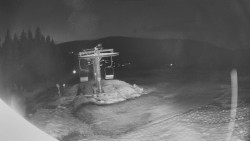 Horní část sjezdovky Skiareálu Ramzová