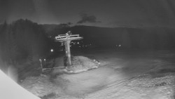 Horní část sjezdovky Skiareálu Ramzová