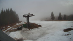 Horní část sjezdovky Skiareálu Ramzová