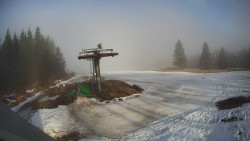 Horní část sjezdovky Skiareálu Ramzová