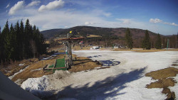 Horní část sjezdovky Skiareálu Ramzová