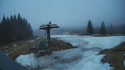 Horní část sjezdovky Skiareálu Ramzová