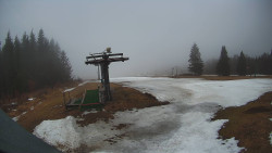 Horní část sjezdovky Skiareálu Ramzová