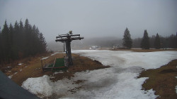 Horní část sjezdovky Skiareálu Ramzová