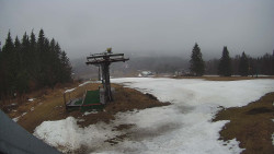 Horní část sjezdovky Skiareálu Ramzová