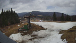 Horní část sjezdovky Skiareálu Ramzová