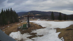 Horní část sjezdovky Skiareálu Ramzová