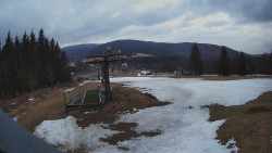 Horní část sjezdovky Skiareálu Ramzová