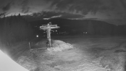 Horní část sjezdovky Skiareálu Ramzová