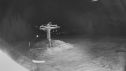 Horní část sjezdovky Skiareálu Ramzová