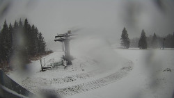 Horní část sjezdovky Skiareálu Ramzová