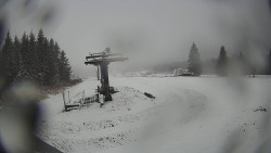 Horní část sjezdovky Skiareálu Ramzová