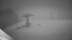 Horní část sjezdovky Skiareálu Ramzová