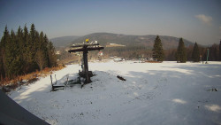 Horní část sjezdovky Skiareálu Ramzová