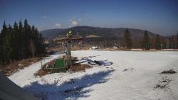 Horní část sjezdovky Skiareálu Ramzová