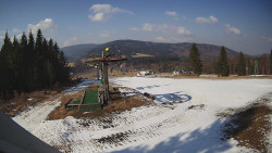 Horní část sjezdovky Skiareálu Ramzová