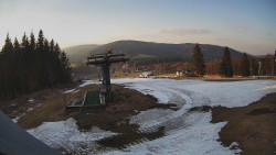 Horní část sjezdovky Skiareálu Ramzová