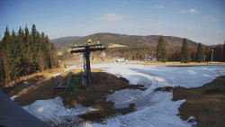 Horní část sjezdovky Skiareálu Ramzová