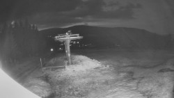 Horní část sjezdovky Skiareálu Ramzová