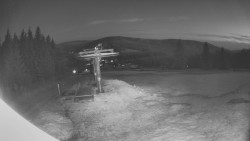 Horní část sjezdovky Skiareálu Ramzová