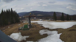 Horní část sjezdovky Skiareálu Ramzová