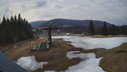 Horní část sjezdovky Skiareálu Ramzová